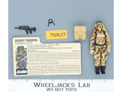 Dusty V1 100% Complete G.I. Joe 1985 Hasbro Vintage Action Figure