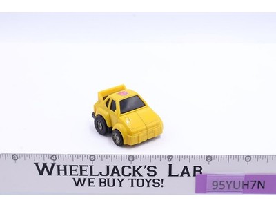 Cliffjumper CIRCLE STAMP YELLOW 100% Complete Vintage 1984 G1 Transformers