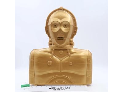 C-3PO Talking Gold Action Figure Storage Case Star Wars 1983 Kenner