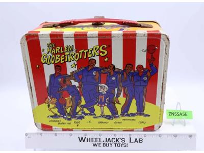 The Harlem Globetrotters Metal Lunchbox 1971 Thermos