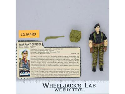 Flint V1 100% Complete 1985 G.I. Joe Hasbro Vintage Action Figure