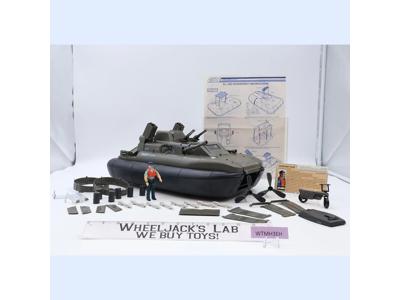 Killer W.H.A.L.E. Hovercraft W/ Cutter 100% Complete GI Joe 1984 Hasbro Vehicle