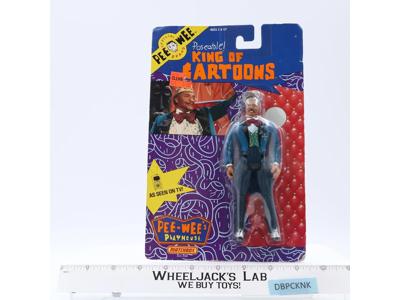 King of Cartoons Pee-Wee's Playhouse 1988 Matchbox Action Figure NEW SEALED