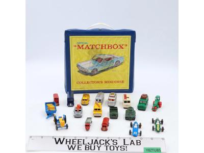 Matchbox Carry Case W/ 18 Cars 1978 Lesney Collector Mini Storage Case