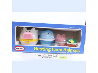 #1529 Nesting Farm Animals 1993 Little Tikes Vintage Toy NEW SEALED