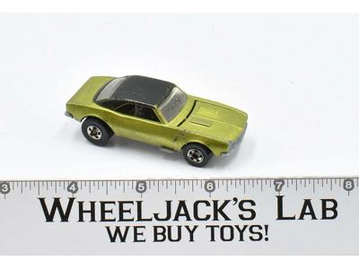 67' Camaro Antifreeze Painted Roof Blackwall Hot Wheels Mattel 1967 Vintage