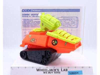 Septic Tank G.I. Joe 1991 Hasbro Vintage Action Figure Vehicle