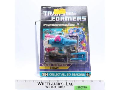 Skalor G1 Transformers 1988 Hasbro Action Figure NEW UNPUNCHED