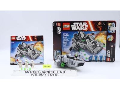 #75100 First Order Snowspeeder W/Instructions & Box Lego 2015 Star Wars