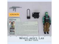 Beach Head V1 100% Complete G.I. Joe 1986 Hasbro Vintage Action Figure