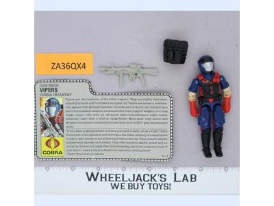Vipers V1 100% Complete G.I. Joe 1986 Hasbro Vintage Action Figure
