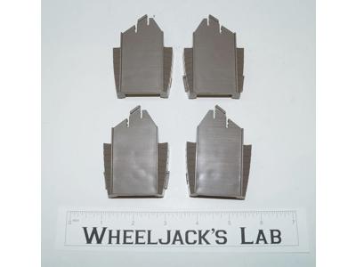 Omega Supreme Track Pieces E + F + G + H 1985 G1 Transformers Vintage Hasbro