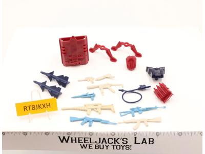 Lot Battle Gear Accessory 4 Set 11 1986 Weapons G.I. Joe Vintage