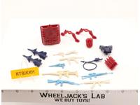 Lot Battle Gear Accessory 4 Set 11 1986 Weapons G.I. Joe Vintage