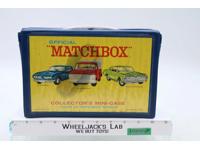 Official Collectors' Carrying Case W/Trays Holds 24 Cars Matchbox 1969 Vintage