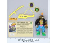 Punker Don 100% Complete Teenage Mutant Ninja Turtles TMNT Playmates 1991
