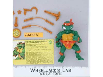 Storage Shell Michaelangelo Complete Teenage Mutant Ninja Turtles Playmates 1991