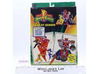 Paint by Number Mighty Morphin Power Rangers 1994 Fasco LTD NEW
