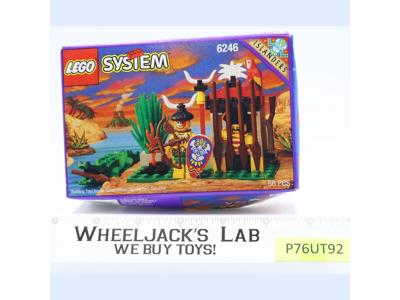 LEGO #6246 Crocodile Cage Islanders 1994 Lego System 56 pieces NEW MISB SEALED