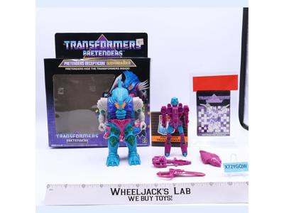 Pretender Submarauder 100% Complete 1988 G1 Transformers Hasbro Vintage MIB