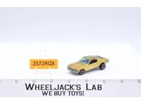 Custom Mustang Gold 1968 Redline Hot Wheels Mattel Vintage RL