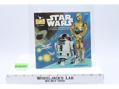 #450 Star Wars Story Music & Photos Read Along Book & Tape Buena Vista Records