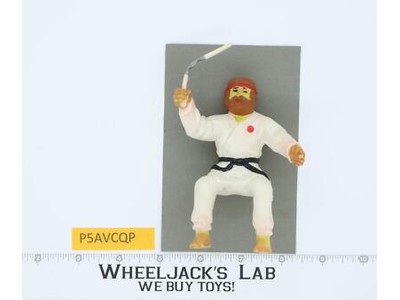 Dragon Force Karate Fighter Vintage Lanard Toys 1988 Thumb Action Figure 4"