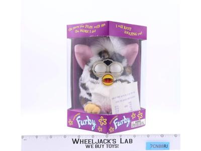 70-800 Snow Leopard Furby 1998 Tiger Hasbro NEW SEALED