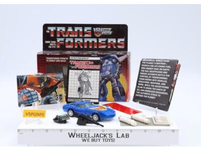 Tracks 100% Complete WITH BOX 1985 Vintage Hasbro G1 Transformers Action Figure