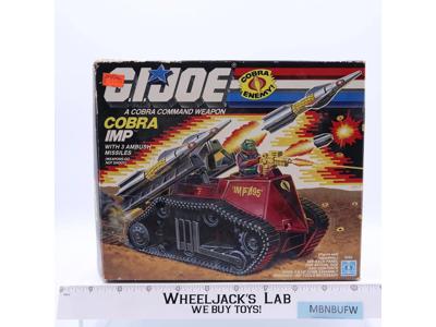 Cobra IMP 100% Complete W/Box GI Joe 1988 Hasbro Action Figure Vehicle NEW MIB