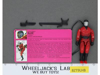 Slice V1 100% Complete G.I. Joe 1992 Hasbro Vintage Action Figure