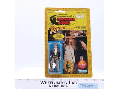 Indy from Indiana Jones ROTLA 1982 Kenner Action Figure NEW MOSC SEALED