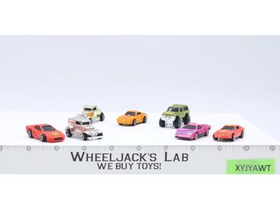 Lot of 7 Miniature Hot Wheels Cars/Trucks/Vehicles Vintage 2" Cars