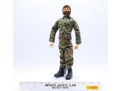 Land Adventurer Flocked Brown Hair & Beard 12" GI Joe 1970 Vintage