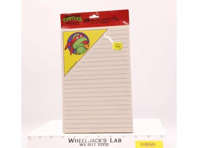 Stationary Notepad Teenage Mutant Ninja Turtles Artis Paper Magic NEW SEALED