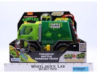 Thrash N' Battle Garbage Truck TMNT Teenage Mutant Ninja Turtle 2023 Funrise NEW