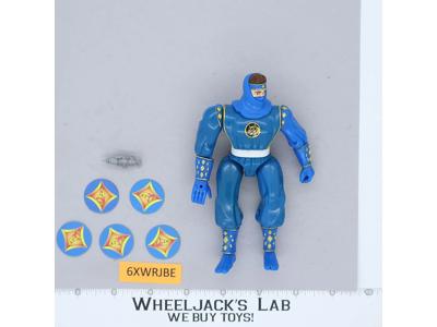 Disc Firing Blue Ninja Ranger 100% Complete Mighty Morphin Power Rangers 1995