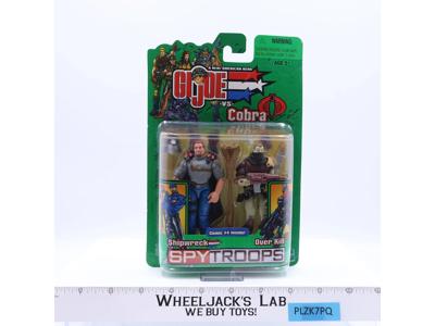 Shipwreck vs Over Kill GI Joe vs Cobra Spytroops 2003 Hasbro NEW SEALED