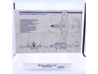 Cobra Rattler Ground Attack Jet 1984 ORIGINAL Instructions Blueprints G.I. Joe