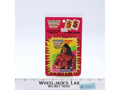Superstars Playing Cards WWF Wrestling 1991 Titan Sports Vintage NEW SEALED