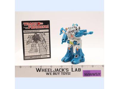 Topspin 100% Complete 1985 Vintage Hasbro G1 Transformers Action Figure