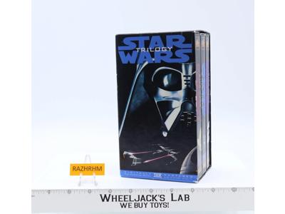 Star Wars Trilogy VHS Tapes 1995 Lucas Film Ltd. 20th Century Fox