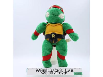 Raphael TMNT Teenage Mutant Ninja Turtles 1989 Playmates 14" Stuffed Plush