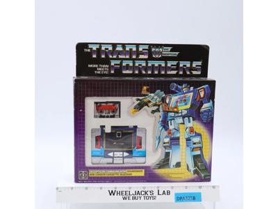 Soundwave & Buzzsaw European Hasbro Bradley W/ BOX Vintage G1 Transformers