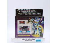 Soundwave & Buzzsaw European Hasbro Bradley W/ BOX Vintage G1 Transformers