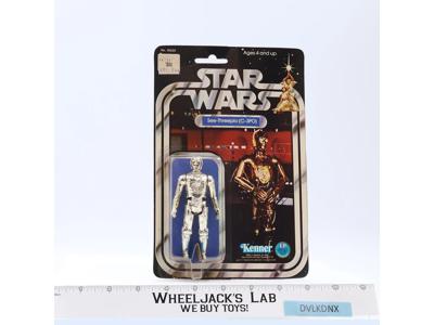 C-3PO 12 Back-B Star Wars 1977 Kenner Action Figure NEW MOSC SEALED
