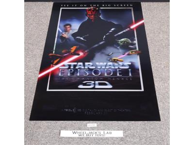 Star Wars Episode 1 The Phantom Menace 3D Lenticular Poster 2012 New Wave MINT