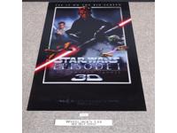 Star Wars Episode 1 The Phantom Menace 3D Lenticular Poster 2012 New Wave MINT