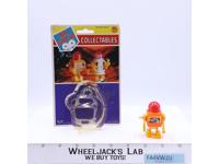Orange & Yellow Mini Wind-Up Robot 1982 Imco Vintage Action Figure NEW