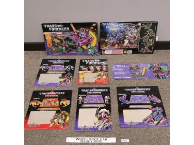 Lot of 6 Flattened/Cut G1 Transformers Boxes 1980s Hasbro Vintage EMPTY BOXES